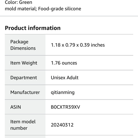 Xmas tree silicone molds - Picture 4 of 6